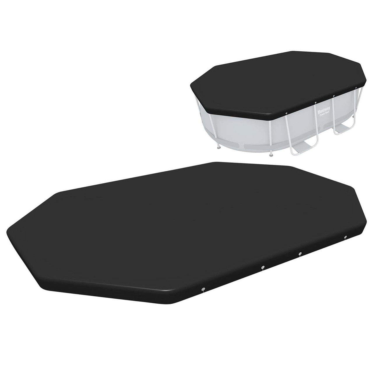 Накриття для каркасного басейну Bestway 58424 300 x 200 x 84 см, фото 1