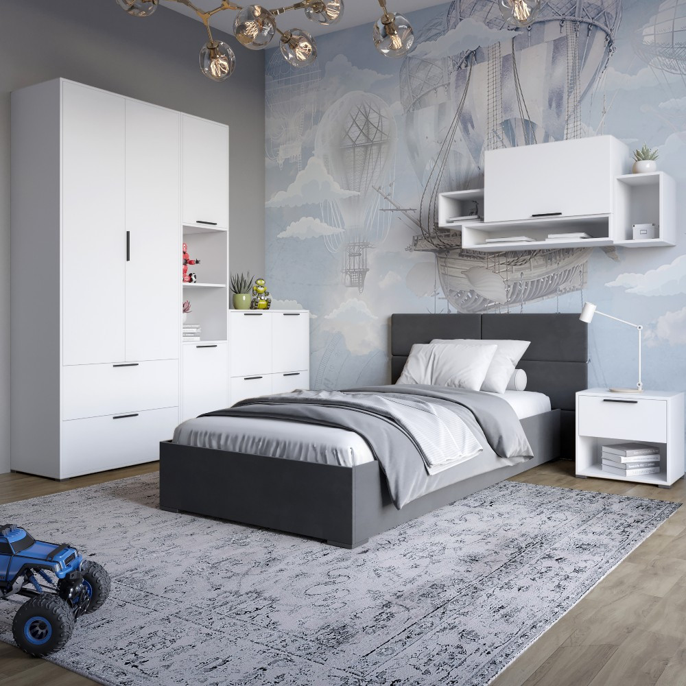 Гарнітур в спальню LION Краш Німфея Альба з 6 елементів (LION-044196)