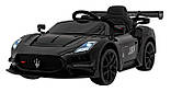 Дитяча акумуляторна машинка Maserati MC20 GT2 Чорна, фото 4