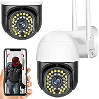 Камера відеоспостереження CAMERA C18 TUYA APP WIFI IP 360/90 3,0 mp / Вулична IP камера