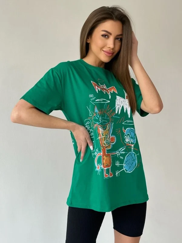 Футболки ISSA PLUS WN20-442 L зелений