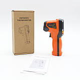 Безконтактний термометр -50 до +400 з дисплеєм, від батарейок, T400 / Пірометр цифровий / Інфрачервоний термометр, фото 10