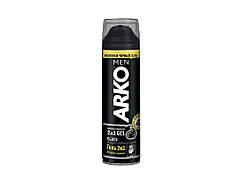 Гель для гоління і вмивання Black 2в1 активоване вугілля 200мл ТМ ARKO