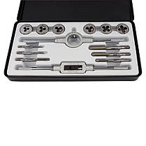 Набір плашок і мітчиків 14 предметів (металевий кейс) SIGMA (1643071), фото 4