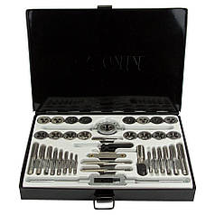 Набір плашок і мітчиків 40 предметів (металевий кейс) SIGMA (1643251)