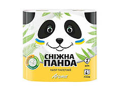 Туалетний папір 4шт Арома ТМ СНЕЖНАЯ ПАНДА