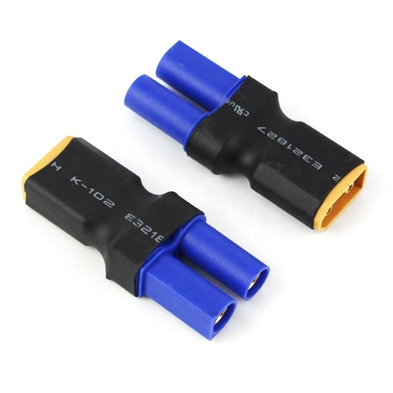 Перехідник XT60 Male на EC5 Female, адаптер для підключення акумуляторів та ESC