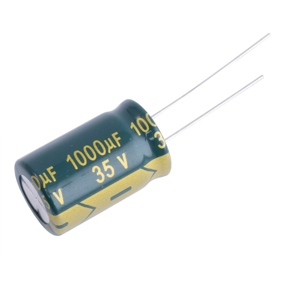 Конденсатор 1000uF 35V 10*20 105C електролітичний, JCCON LowESR , для живлення дронів