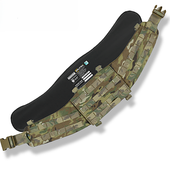 Пояс РПС Kiborg R-1 GEN.2 (S) Multicam з балістичним пакетом 2 клас захисту Militex