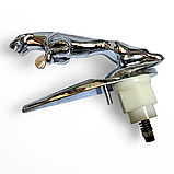 Хромована емблема Jaguar — металева значок на капот, решітку або багажник, декоративний тюнінг для авто, фото 3