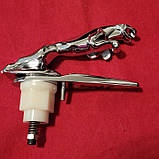 Хромована емблема Jaguar — металева значок на капот, решітку або багажник, декоративний тюнінг для авто, фото 6