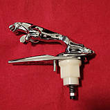 Хромована емблема Jaguar — металева значок на капот, решітку або багажник, декоративний тюнінг для авто, фото 7