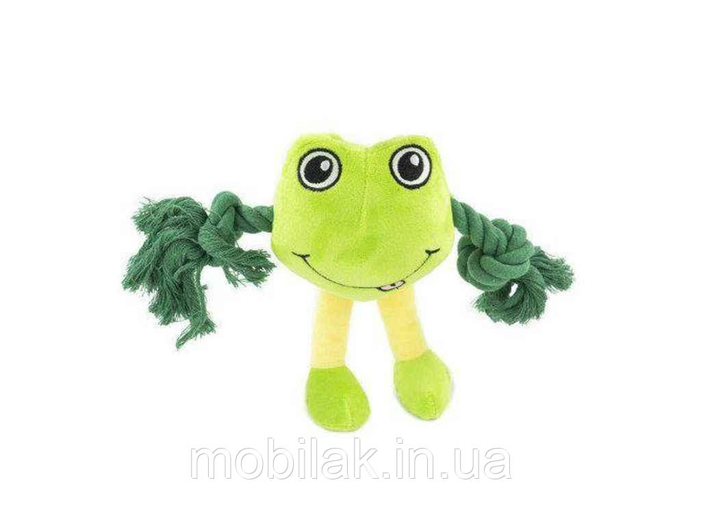 Іграшка для собак Мяка іграшка Жабеня, (29х22х7см) AGrizZzly 0099 ТМ ANIMALL