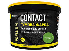 Фарба гумова 1,2кг (6018) світло-зелений ТМ CONTACT