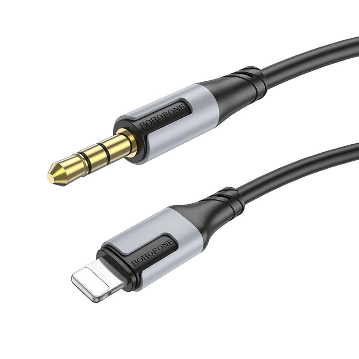 Аудіокабель BOROFONE BL19 Creator digital audio conversion cable iP Black
