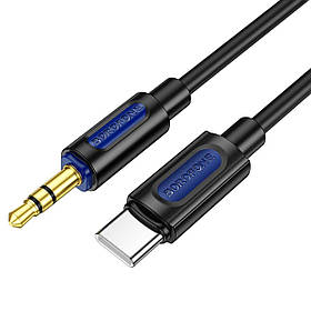 Аудіокабель BOROFONE BL20 lyue sound silicone digital audio conversion cable Type-C Black ly