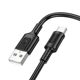 Кабель BOROFONE BX111 Feliz charging data cable Type-C 1m Black ly