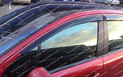 Вітровики вікон Пежо 207 (дефлектори бічних вікон Peugeot 207)