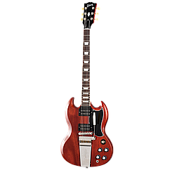 Електрогітара Gibson SG Standard '61 Faded Maestro Vibrola (Vintage Cherry)