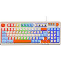 Клавіатура Maxxter KBG-3C01-UA White Eng / Ukr