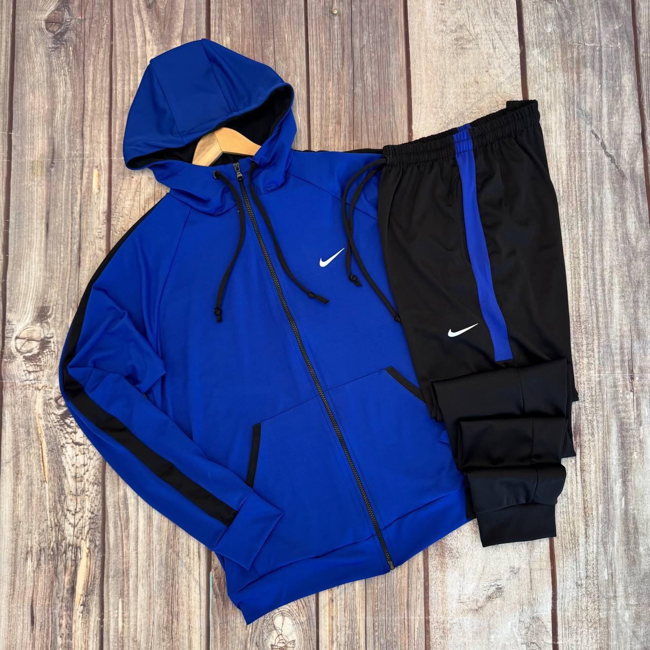 Спортивний костюм Nike Tech Daving чоловічий весняний осінній кофта штани найк чорно-синій