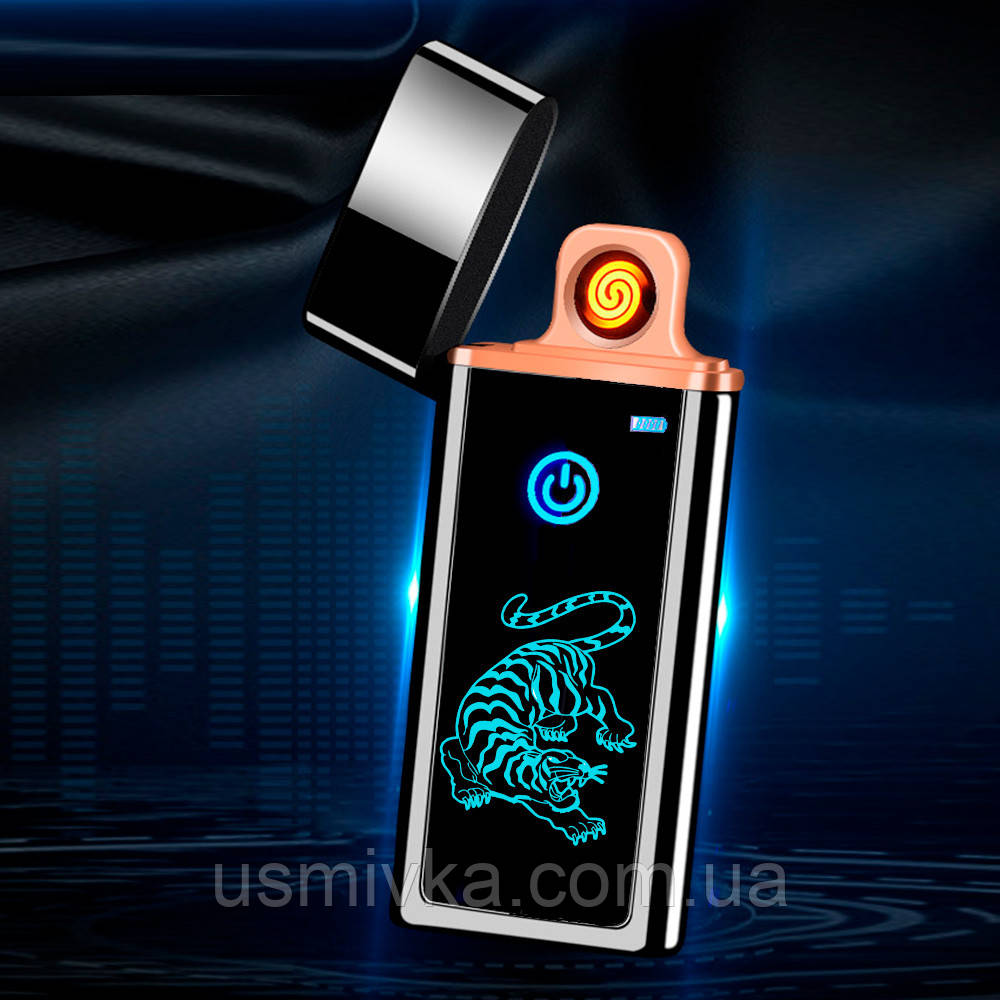 Запальничка usb Tiger в подарунковій упаковці US-496T