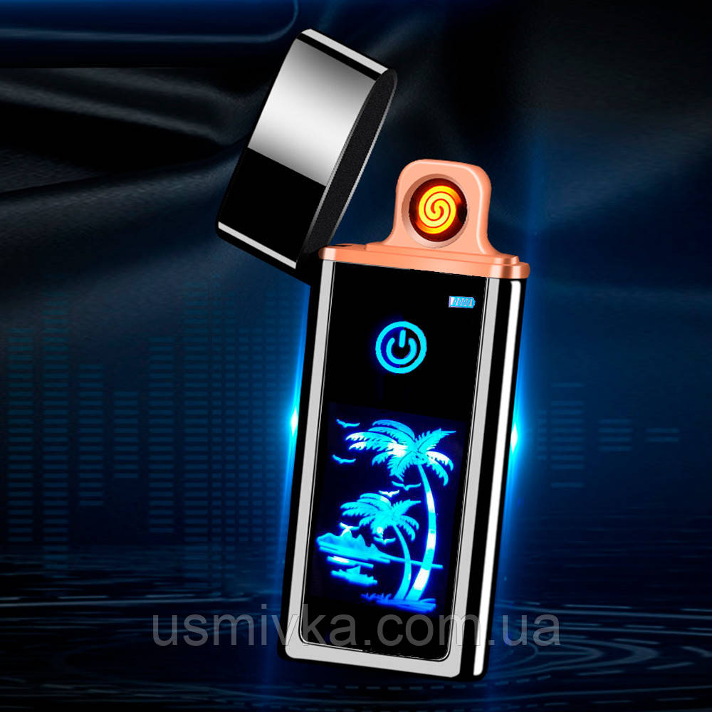 Запальничка usb Tropical Palm в подарунковій упаковці US-496P