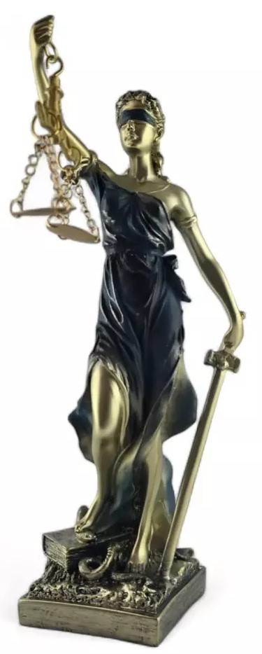 Статуетка Феміда полімер, фото 1