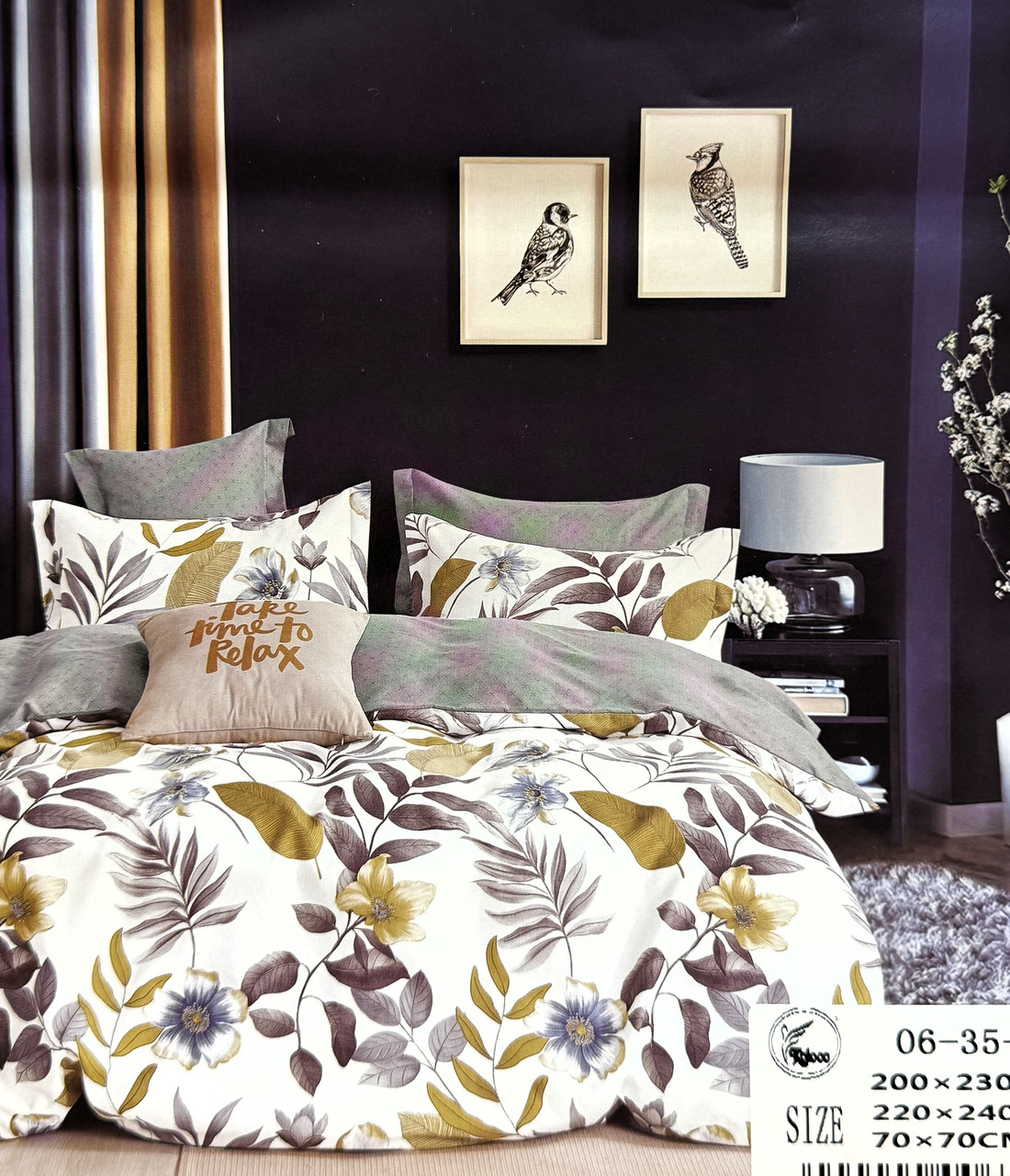 Постільна білизна Koloco Flanel у сумочці Євро розмір