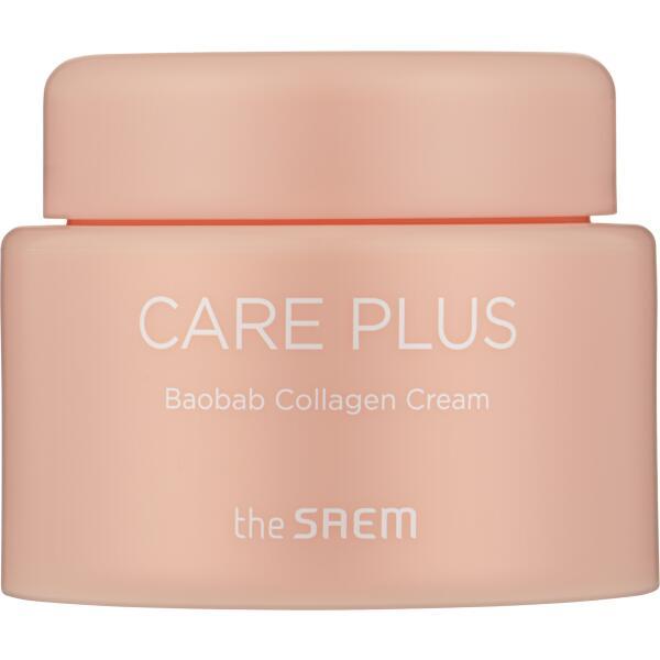 Зволожувальний крем із колагеном і екстрактом баобаба the Saem Car Plus Baobab conlagen cream 100мл
