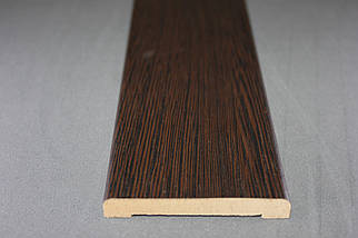 Лиштва МДФ Венге 2800*72*10мм Супер Профіль