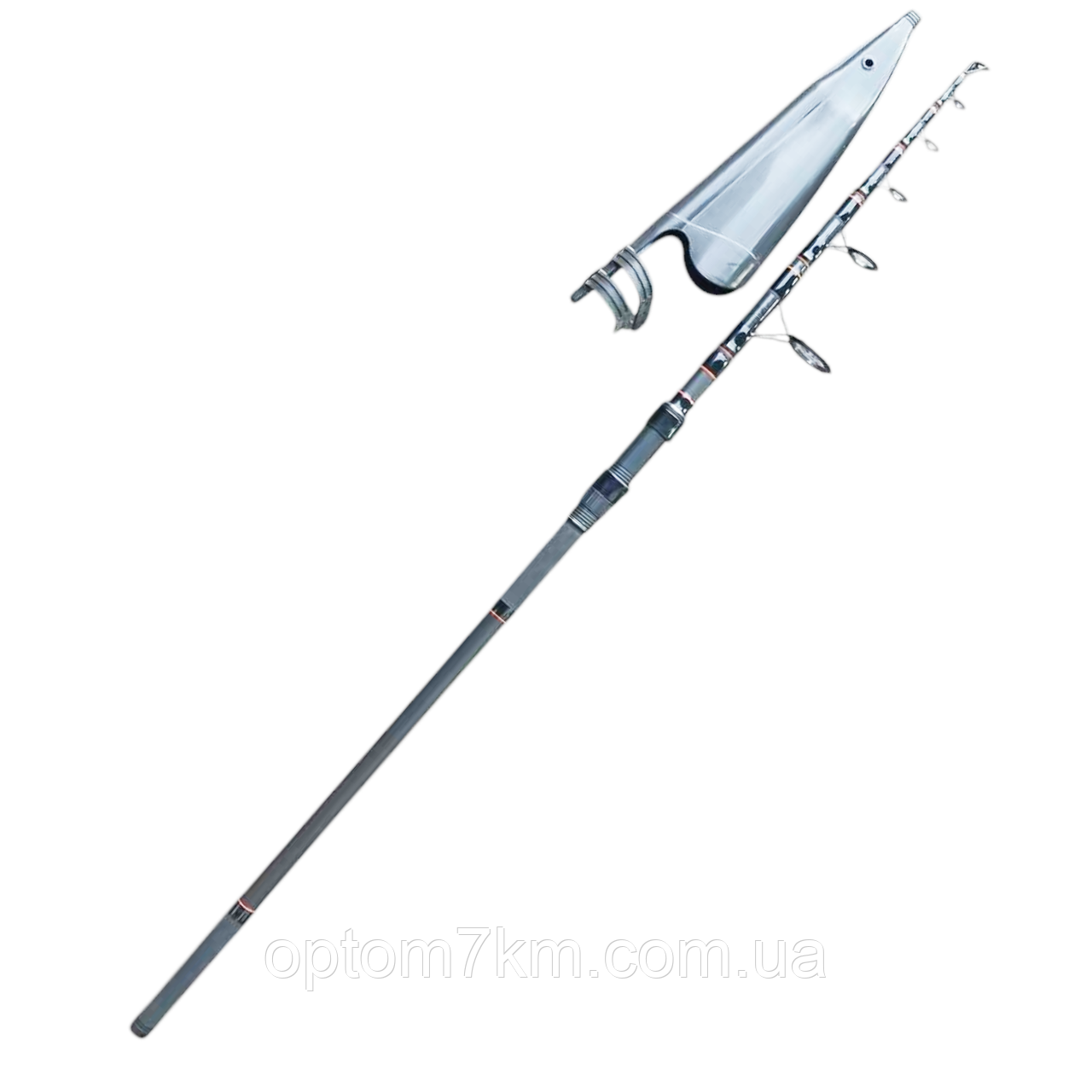 Спінінг короповий телескопічний Feima Obsidian 3.6m 3.5 lb