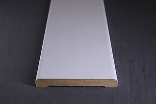 Лиштва МДФ Білий 2800*72*10мм  Супер Профіль