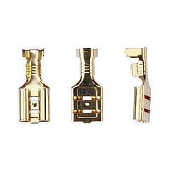 Коннектор без ізоляції мідний WTE, мама 9,5мм, 4-6мм2 (уп.10шт.)