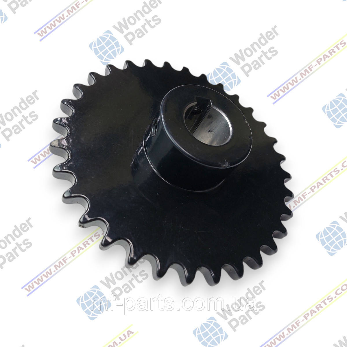 D28251161 зірочка приводу ролика жатки, Z=32, АНАЛОГ, виробник WonderParts (EU), комбайн Massey Ferguson