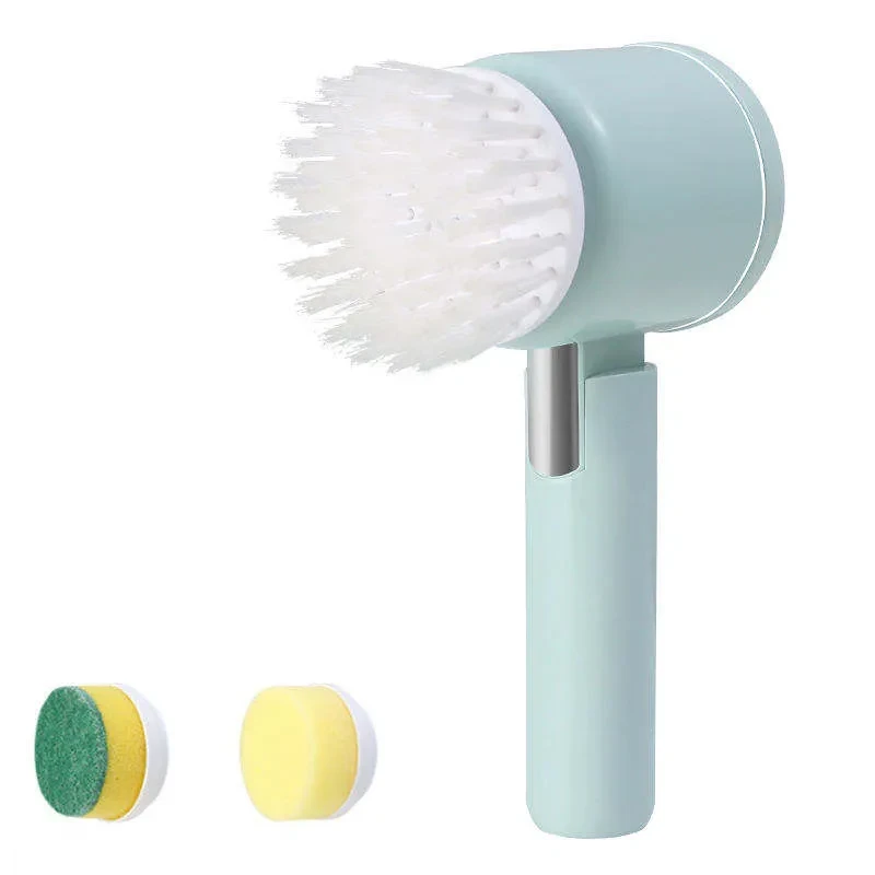 Електрична щітка для прибирання та миття посуду 3в1 Folding Cleaning Brush, фото 1