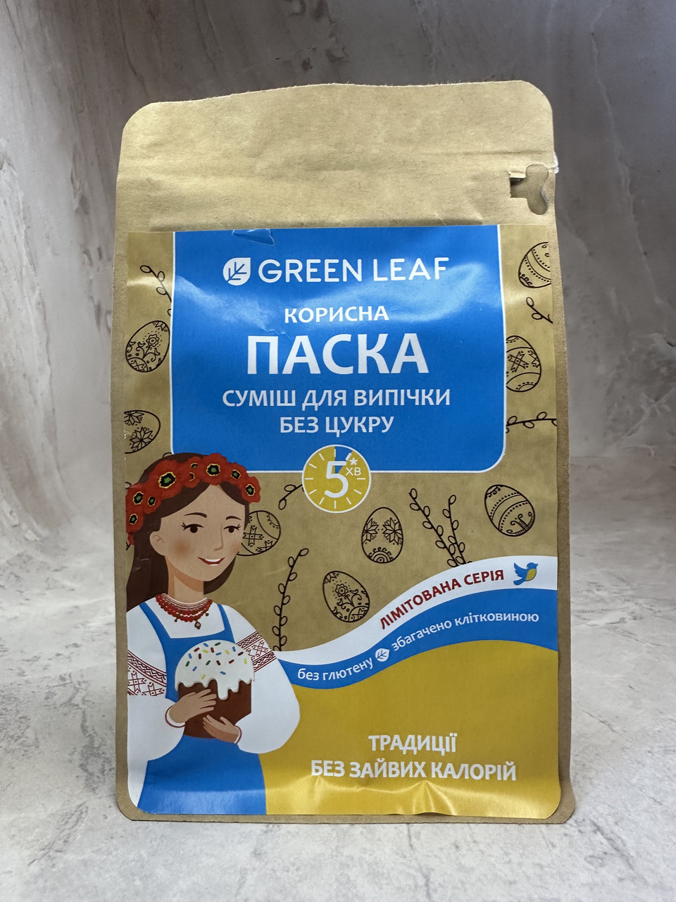 Суміш для випічки Корисна Паска GREEN LEAF 300г