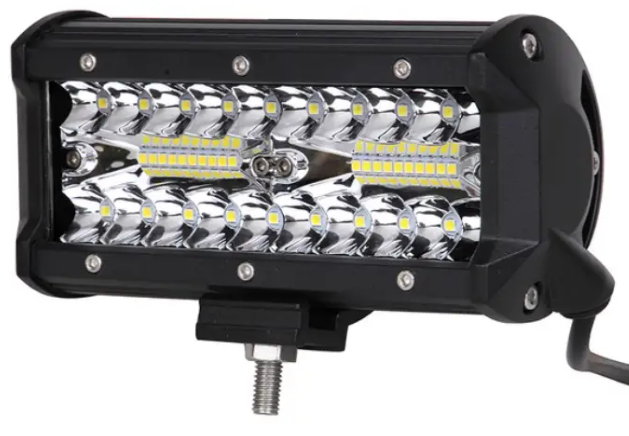 Фара LED прямокутна 120W (40 діодів), фото 1
