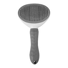 Пуходірка-гребінець для котів Сіра