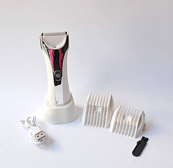 Електричний триммер для тіла з керамічними ножами GERTZY ZH-5120 білий