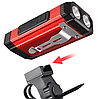 Велоліхтар потужний універсальний вело та ручний ліхтар з магнітом та PowerBank BIKE501 акумуляторний 7 режимів, фото 7