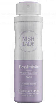 Дезодорант аерозольний NishLady №3 Pessimistic