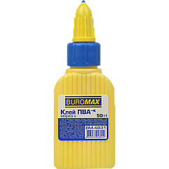 Клей ПВА 50мл BM.4831 дозатор (80)