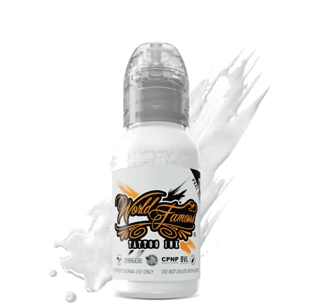 Краска для тату World Famous Ink Mixing White 15 мл