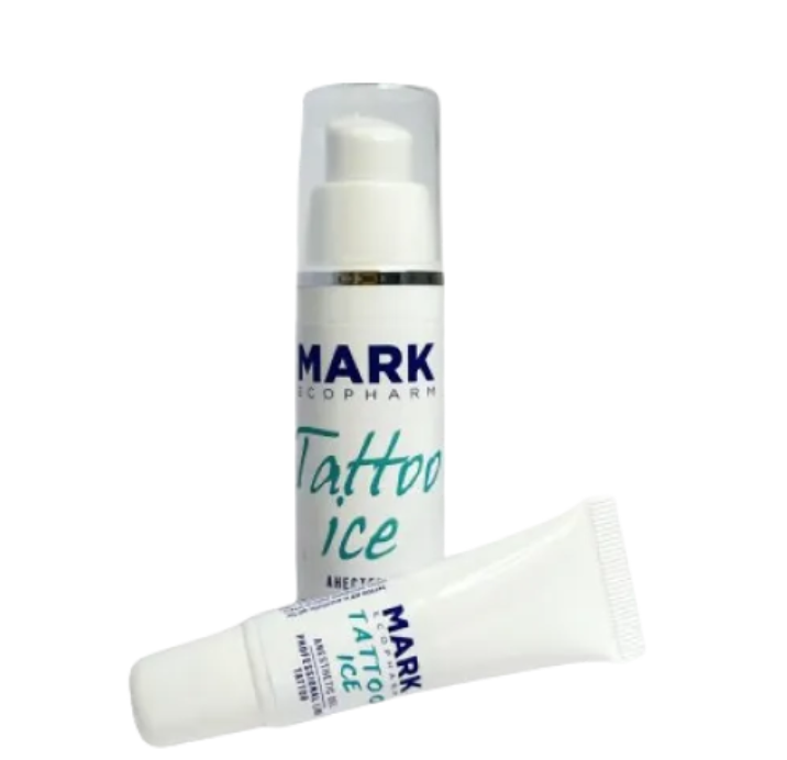 Аестезія вторинна гель Tattoo Ice Mark Ecopharm 10 мл, фото 1