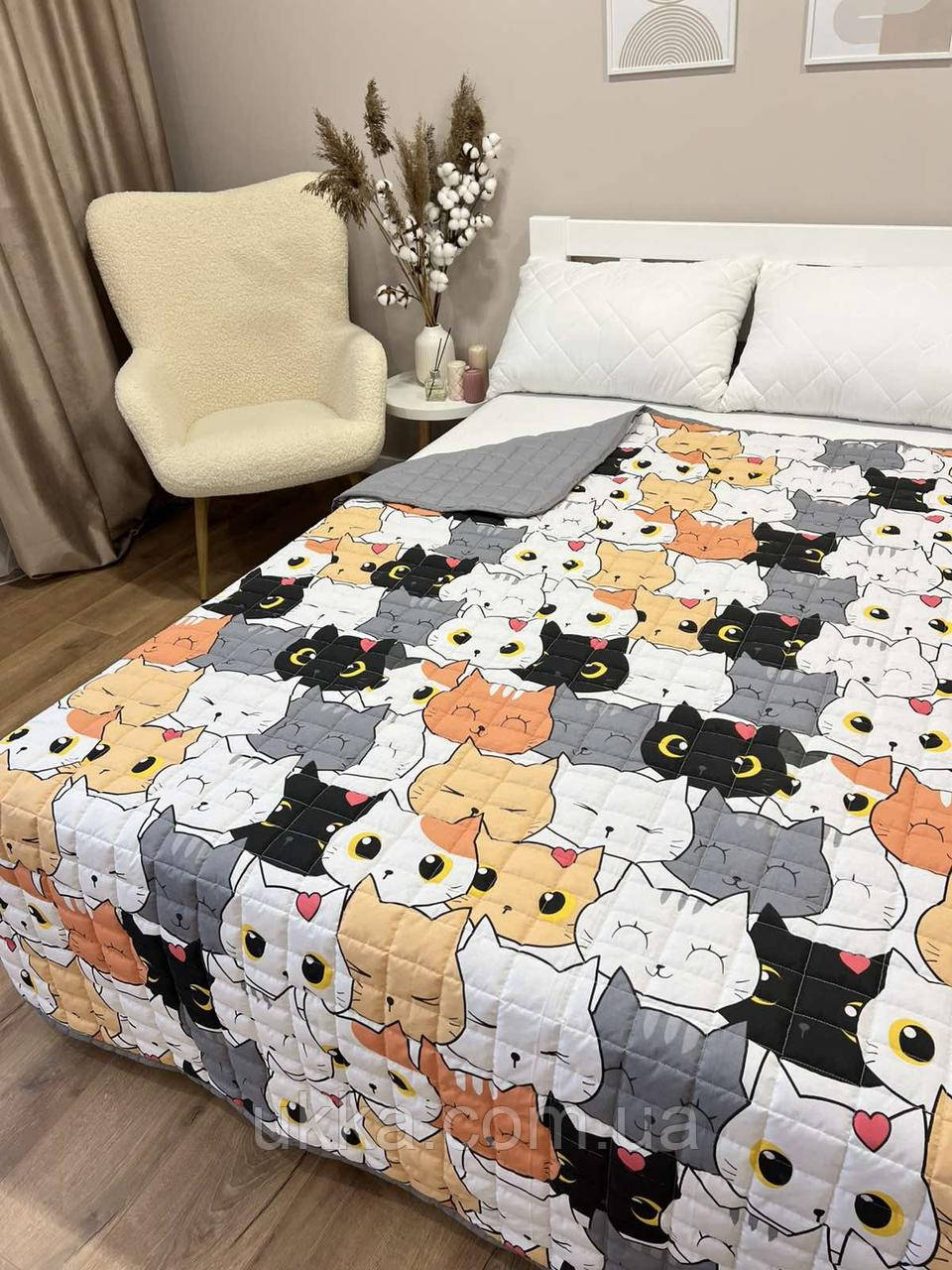 Покривало дитяче Котики бавовна 150х210