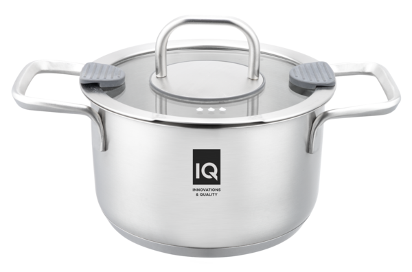 Каструля IQ Be Creative 22 см 4.6 л із кришкою IQ-2050-22