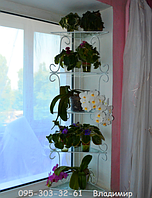 Стелаж віконний "Яна-1", підставка для квітів на 5 полиць