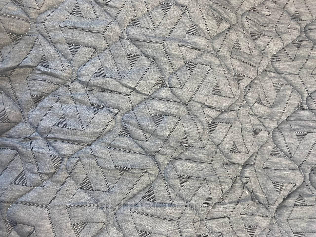 Матрацна тканина Трикотаж GREY  2,2м (стьобана /100 синтапон)