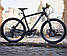 Алюмінієвий велосипед "Crosser One Deore" рама 21", колеса 29", гірський, гідравліка, сірий, фото 4